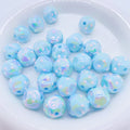 Glow Spotted Fig Acrylic Beads 16mm Pastel Colors 10pcs 2