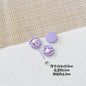Helicopter and Satellite Metal Beads 17mm Painted Pastel Alloy 10pcs 19