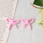 Colorful Hollow Bow Acrylic Beads 27mm Mixed Colors 100pcs 9