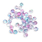 Czech Glass Beads Pumpkin 8mm Pastel Glow Grooved 100pcs
