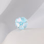 Moonstone Five-Petal Flower Clay Beads 19mm Opalescent 5pcs 10
