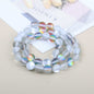 Mermaid Round Glass Beads 6mm Matte Pastel Jewel Tones 40pcs 23