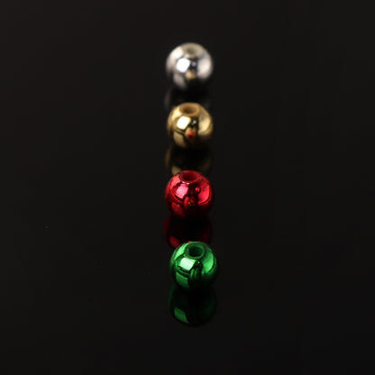 Glossy Christmas Series Acrylic Beads 6mm CCB Plastic 200pcs 4
