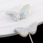 Polymer Clay Wing Rhinestone Beads 37mm Full Rhinestone Pave 6pcs 15