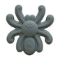 Silicone Focal Beads Spider Solid Color Smooth Texture 20pcs 8
