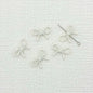 Hollow Bow Metal Beads 13x12mm Glossy Baking Painted Alloy 20pcs 7