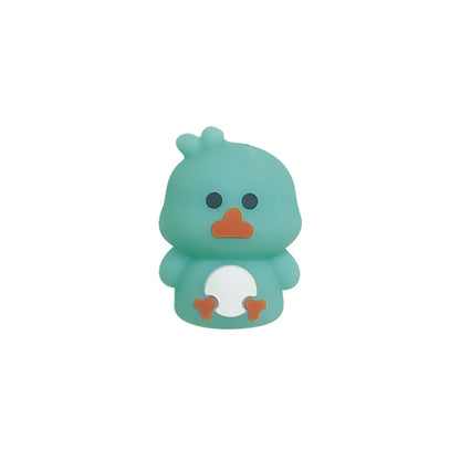 Silicone 3D Focal Beads Cartoon Chicken Rounded Body Design 6