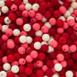 Rubberized Round Acrylic Beads 15mm Mixed Colors 20pcs 20