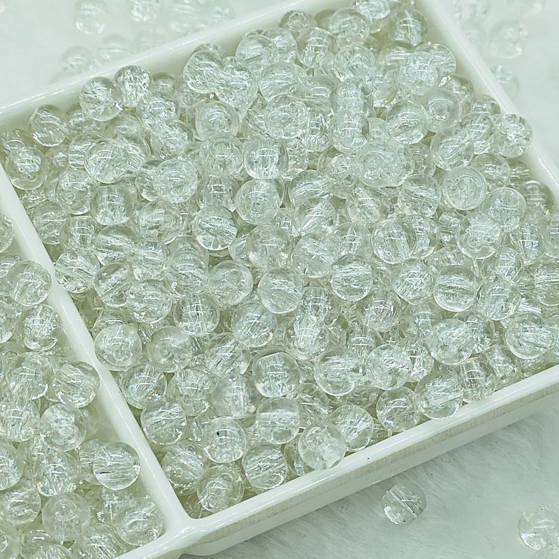 Czech Glass Beads Rectangular 6x10mm Translucent Shimmer Mixed Colors 50pcs 17