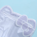Hello Kitty Head Shaped Ziplock Bags PTE Plastic 13x13cm 100pcs 4