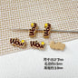 Baking Painted WOW&YES Metal Beads 13mm 15mm Colorful Alloy 20pcs 13