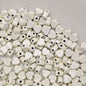 Heart Metal Beads 5mm Baking Painted Colorful Flat 50pcs 8