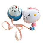 Retractable Measuring Tapes Plastic Cartoon Figure Case 2pcs 5