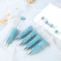 Beadable Pen Full Rhinestone Colorful Ballpoint Ink 12