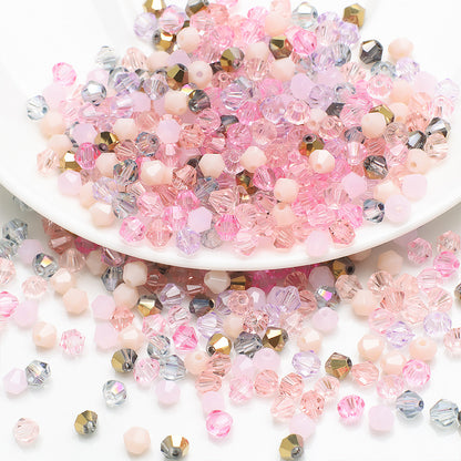 Electroplated Seed Glass Beads 4mm Lake Blue Metallic Shine 200pcs 4