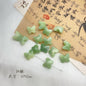 Antique Jade Green Tone Star and Bear Acrylic Beads Chunky Mixed Shapes 5