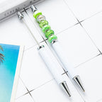 Beadable Pen Metal Black Ink Customizable Metal Body 15.1cm 2