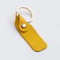 Alien Leather Keychain with Gold Rivet Accent Colorful 11