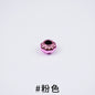 Acrylic Large Hole Spacer Beads 13mm UV Plating 100pcs 5
