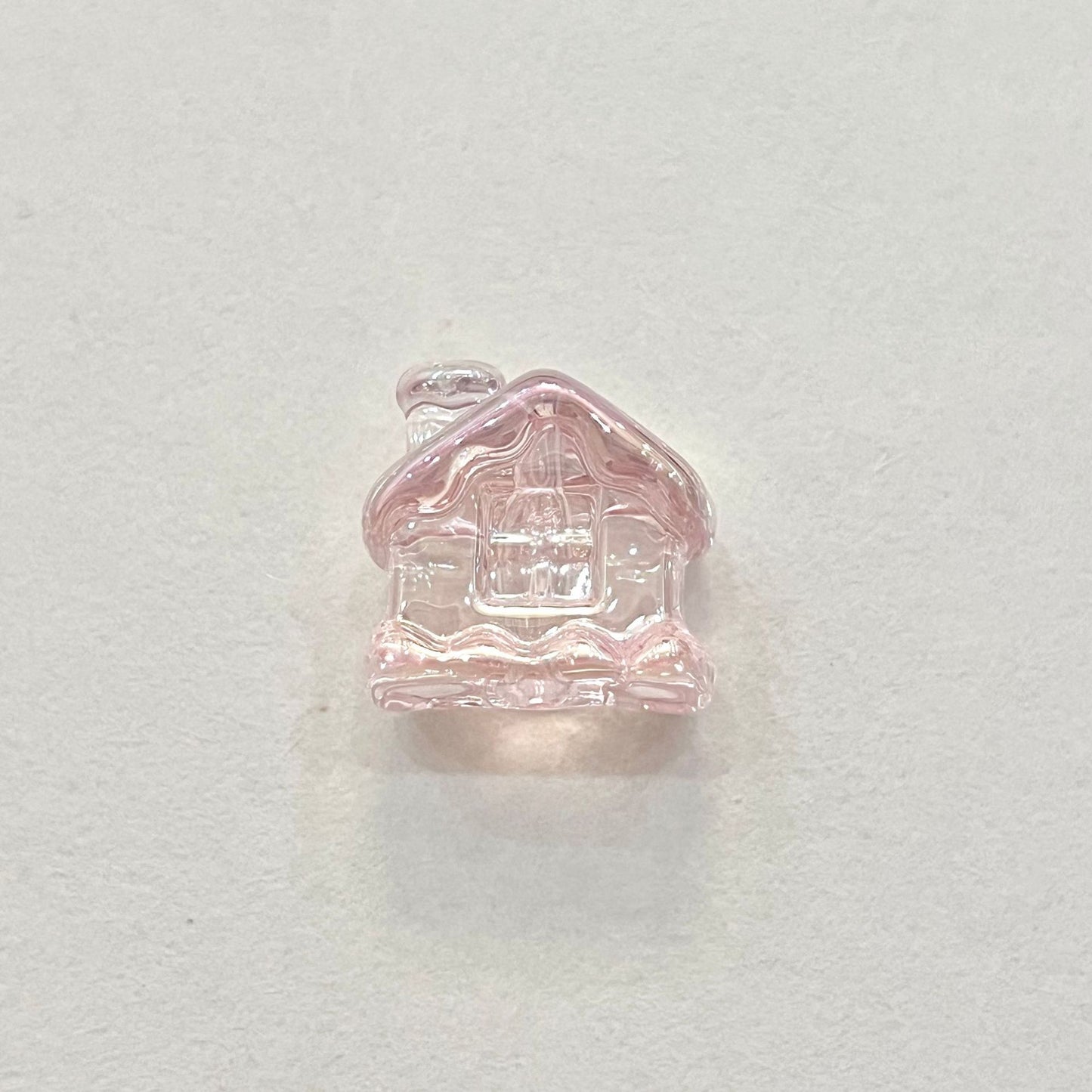 Transparent Snow House Acrylic Beads 20mm Assorted Colors 10pcs 7