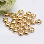 Brass Smooth Spacer Beads 3-6mm 100pcs 2