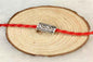 Tube Metal Beads Viking Note Patterned Silver Tone 100pcs 18