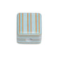 Striped Designer M Acrylic Square Beads 14mm 10pcs 12