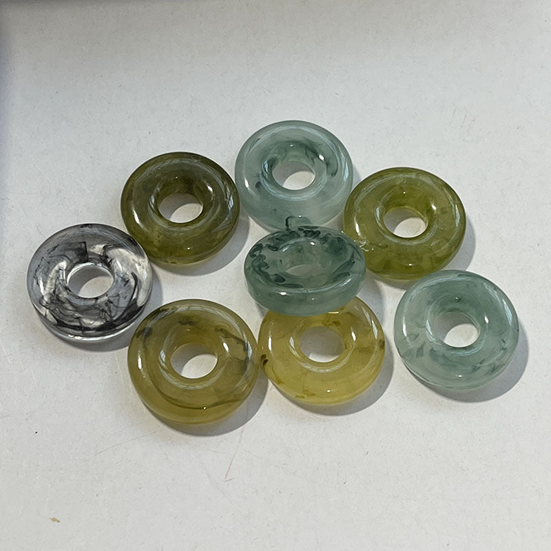 Resin Spacer Beads 20mm Vintage Misty Style 100pcs 3