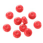 Acrylic Oblate Spacer Beads 4x7mm Baking Painted 100pcs 19