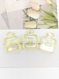 Painted Perfume Bottle Acrylic Beads 29mm Enamel Finish 50pcs 26