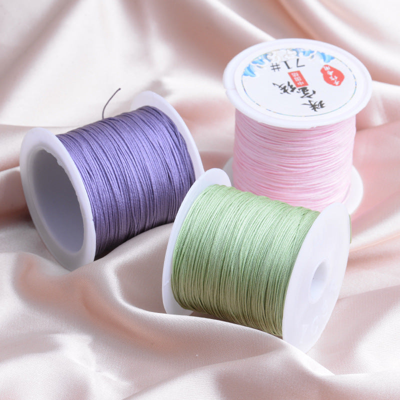 Nylon Thread Solid Color Glossy Finish 0.4mm 60m Spool 3