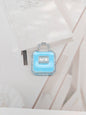 Painted Perfume Bottle Acrylic Beads 29mm Enamel Finish 50pcs 8