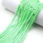 Pearly Lustre Flat Disc Clay Beads 6mm Colorful Pastel 10strands 8