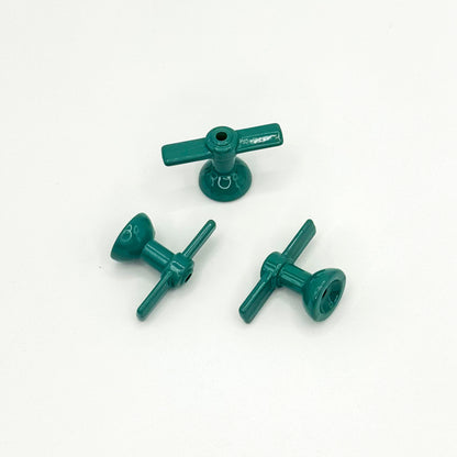 Painted Bamboo Dragonfly Acrylic Beads 16mm x 26mm Glossy 10pcs 9