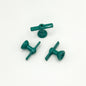 Painted Bamboo Dragonfly Acrylic Beads 16mm x 26mm Glossy 10pcs 9