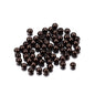 Pearl Glass Beads 8mm Imitation Smooth Glossy Mixed Colors 100pcs 26