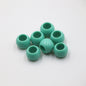 Macaron Acrylic Beads 18mm Large Hole Glossy Mixed Colors 30pcs 9