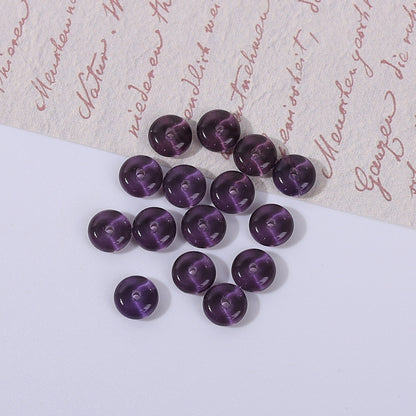 Glass Round Spacer Beads 6mm 8mm Imitation Jade Color 100pcs 22