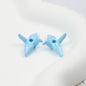 Painted Origami Crane Acrylic Beads 16mm Colorful Glossy 50pcs 7