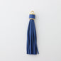 PU Leather Tassel Keychain with Gold Electroplated Hardware 20