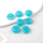 Acrylic Round Spacer Beads 14mm Antique Blooming Ink 50pcs 17
