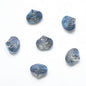 Electroplated Spiral Shell Glass Beads 14mm Iridescent Colors 30pcs 17