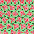 Character Flat Clay Beads 9mm Colorful Anime Designs 100pcs 6
