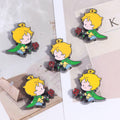 Double Sided Little Prince Enamel Alloy Metal Beads 13-20mm 10pcs 6