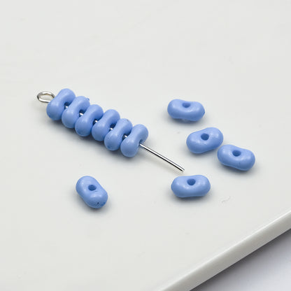 Acrylic Peanut Spacer Beads 6mm Glow In The Dark 200pcs 18