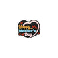 Silicone Focal Beads Mother Father'S Day Retro Style Colorful Phrases 20pcs 6
