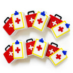 Silicone Focal Beads First Aid Kit Clipboards and Medical Cases 20pcs