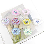 UV Plating Tiny Sheep Acrylic Flat Beads 24mm Glossy Face 50pcs 2