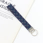 Bohemian Style Wristlet Keychain Antique Silver Polyester 2pcs 17cm 19
