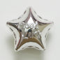 UV Plating Balloon Shaped Star Acrylic Beads 25mm Metal Colored 50pcs 6